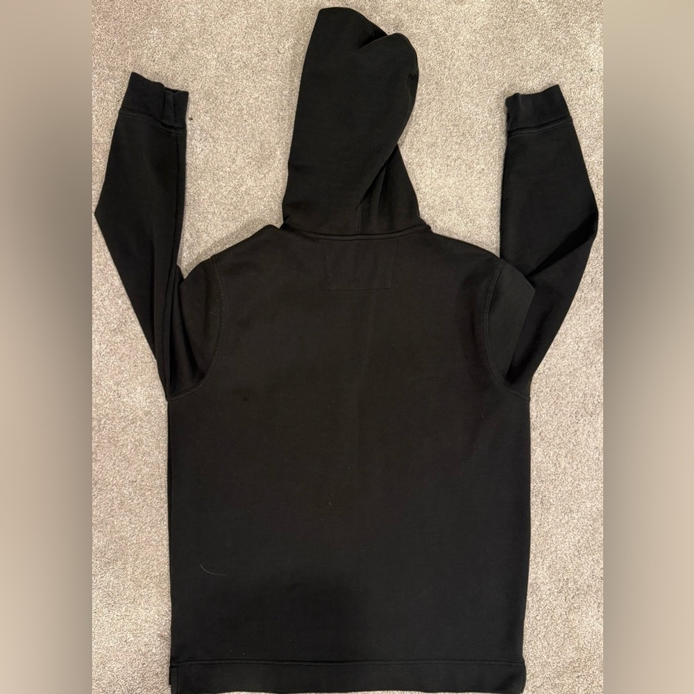 Banana Republic Men’s L Black Moisture-Wicking 1/4 Zip Hoodie Pullover - Picture 12 of 12